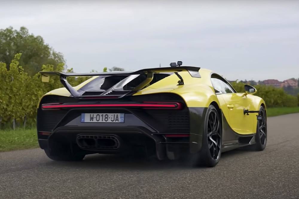 «Σφεντόνα» στο 0-100 η Bugatti Chiron Pur Sport