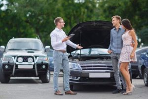 checking a used car