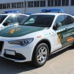 guardia civil alfa romeo stelvio