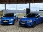 peugeot e-208 and corsa-e