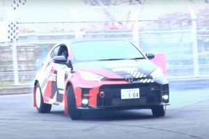 toyota’s ceo rides with gr yaris