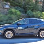 Hyundai Tucson Hybrid side