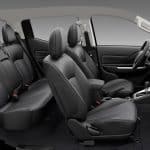Mitsubishi L200 Double Cab interior