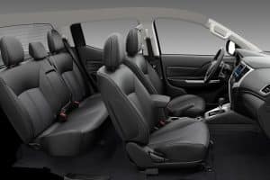 Mitsubishi L200 Double Cab interior