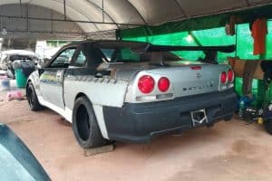 Nissan-Skyline-GT-R-R34-Replica-Based-On-Rover-200 (14)