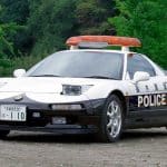 honda nsx police car