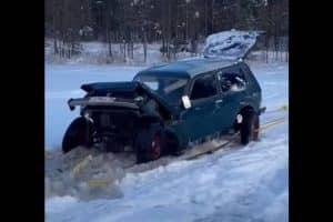 lada niva tow gone wrong