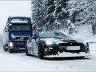nissan gt-r pulls truck 02