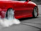 opel omega burnout