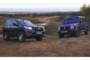 land cruiser vs g-class