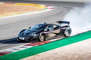 mclaren p1 drifting