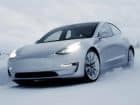 tesla model 3 snow