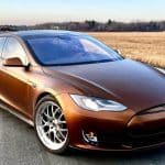 v8 powered tesla model s 02
