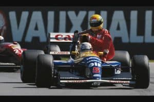 1991 british gp nigel mansell ayrton senna