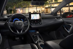 Toyota Corolla Sedan interior 2022