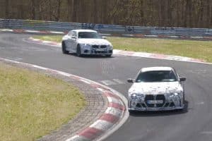 bmw m2 and m4 csl at nurburgring