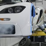 dry ice blasting a mclaren f1 02