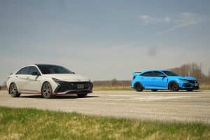 hyundai elantra n vs honda civic type r