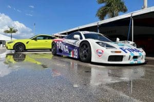 mclaren f1 gtr and m4