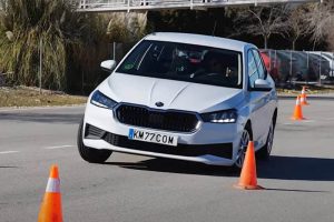 skoda fabia moose test