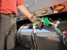 truck gas tank refuelling