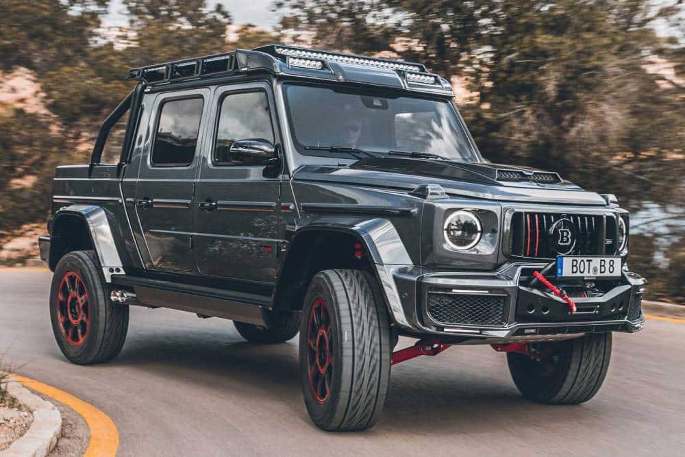 Κτηνώδης αγροτική G-Class 900 ίππων από τη Brabus!