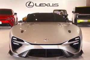lexus electric sports car