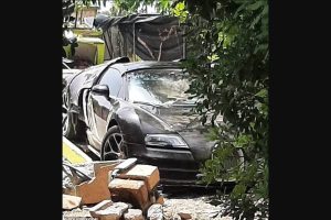 ronaldo’s veyron crash