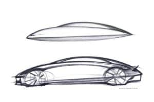 thumbnail_(Image) Hyundai Motor’s IONIQ 6 Teased in Concept Sketch