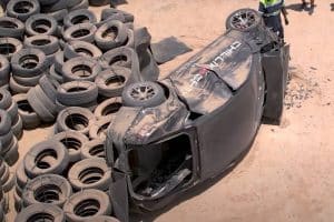 tuned tesla model s brake fail