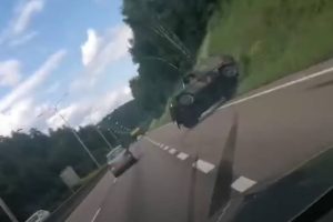 mercedes g-wagen flip over