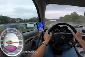 mercedes sl55 amg 630hp autobahn run 02