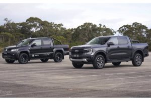 old vw amarok vs new ford ranger 02