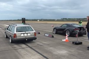 vw passat b2 vs toyota supra