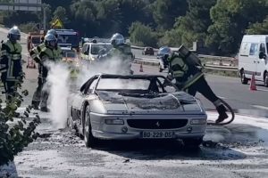 ferrari f355 fire