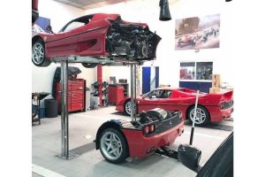 ferrari f50 clutch change