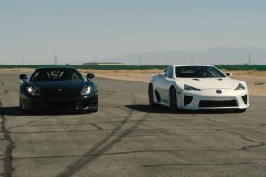 lexus-lfa-drag-races-porsche-carrera-gt-old-and-ne