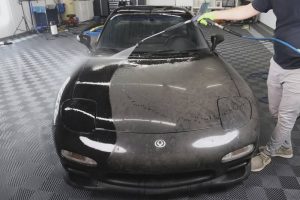 mazda rx-7 first wash in 23 years 03
