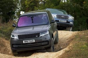 range rover vs old land cruiser
