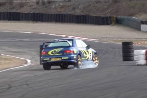 subaru impreza sti footage