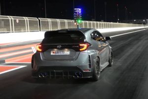 toyota gr yaris 0-400 world record