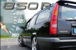 480hp volvo 850 r autobahn