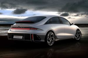 Hyundai Ioniq 6 rear