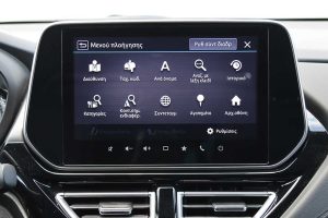 Suzuki-suv-s-cross infotainment menu