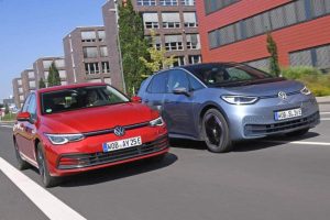 vw golf tdi vs id.3