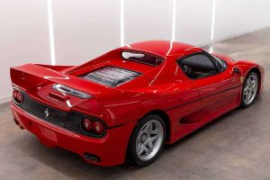 world record bidding ferrari f50 (1)