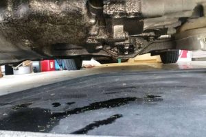 engine oil leak