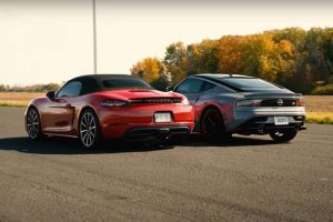 porsche boxster vs nissan z