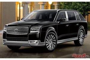 toyota century suv rendering