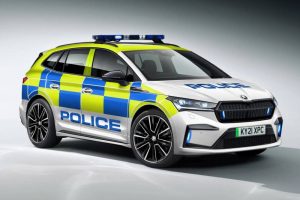 skoda enyaq iv uk police
